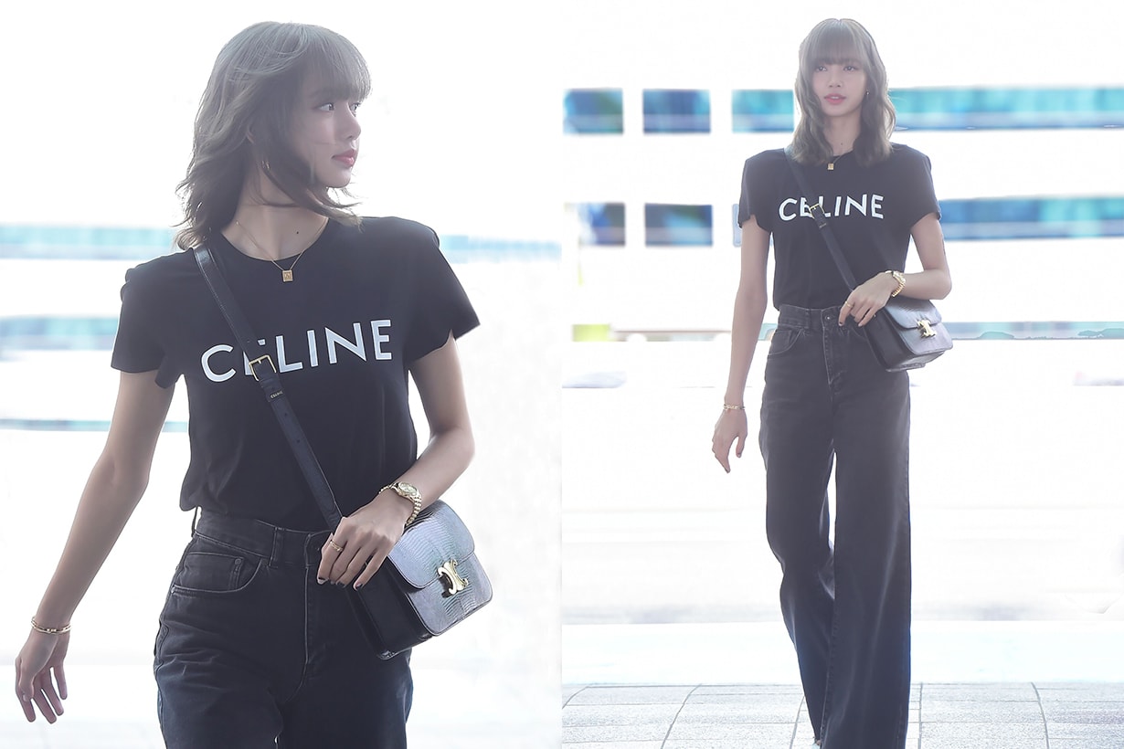 Celine Blackpink Lisa Airport 2019