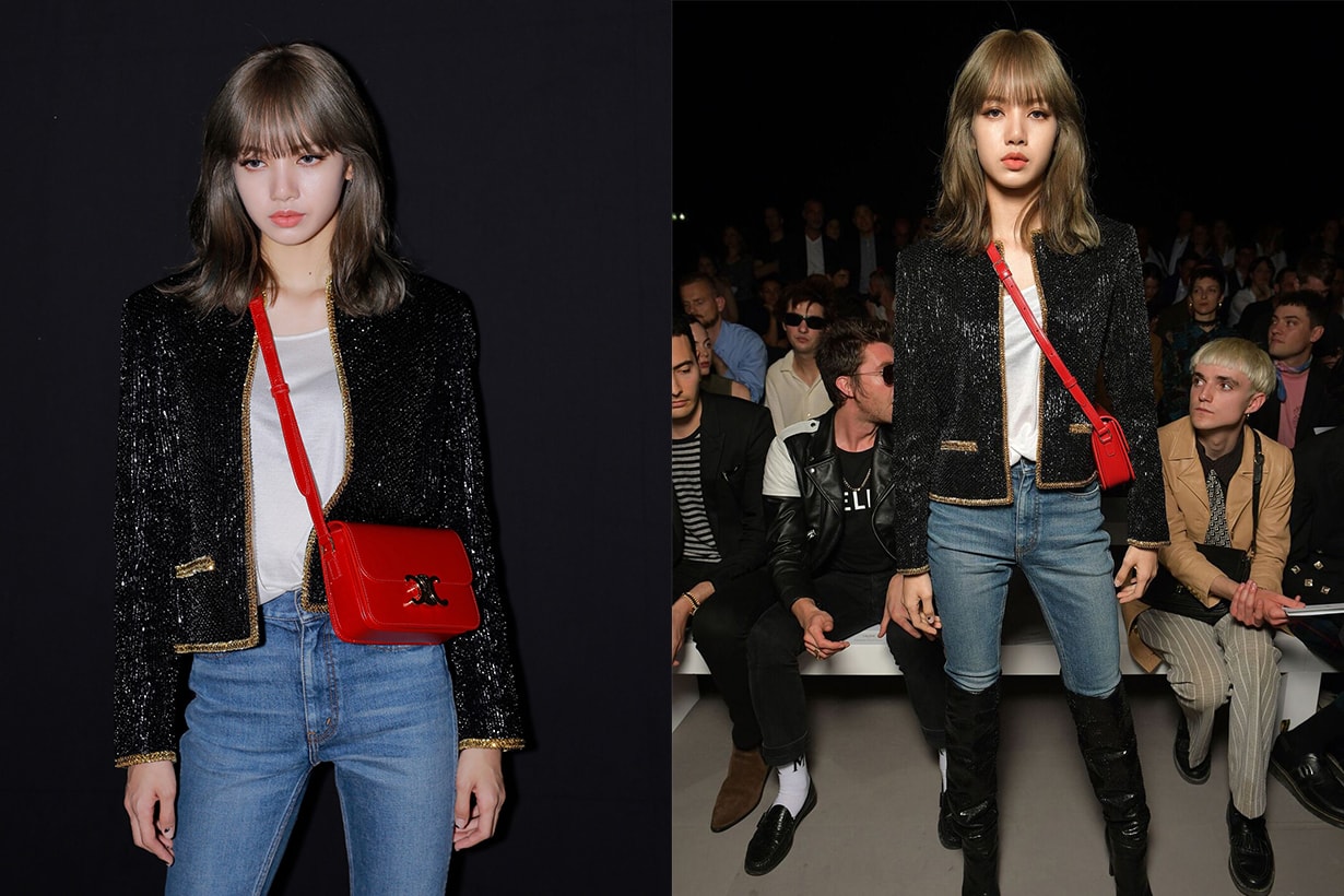 Celine Blackpink Lisa Men Show 2020 Runway