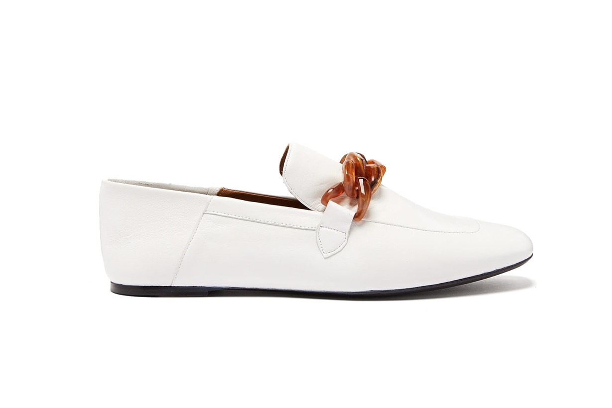 Collapsible Leather Loafers