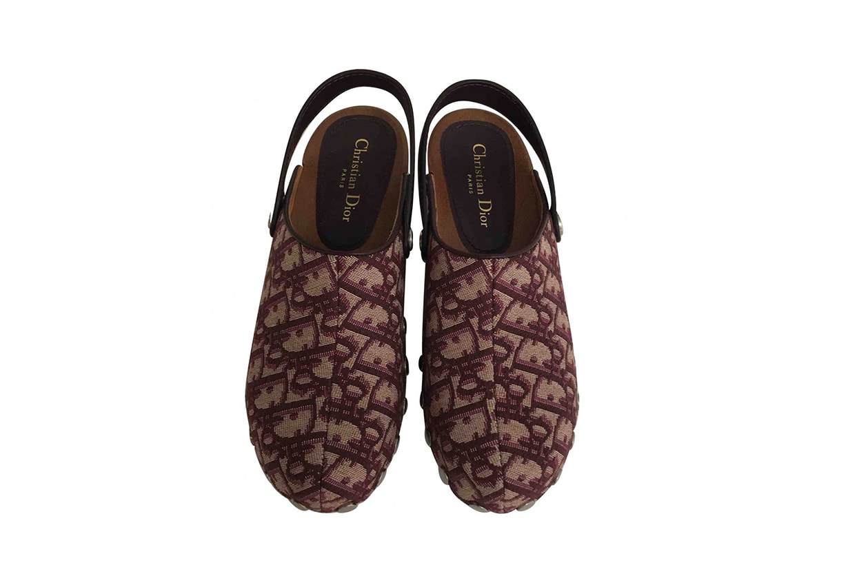 Diorquake Cloth Clogs