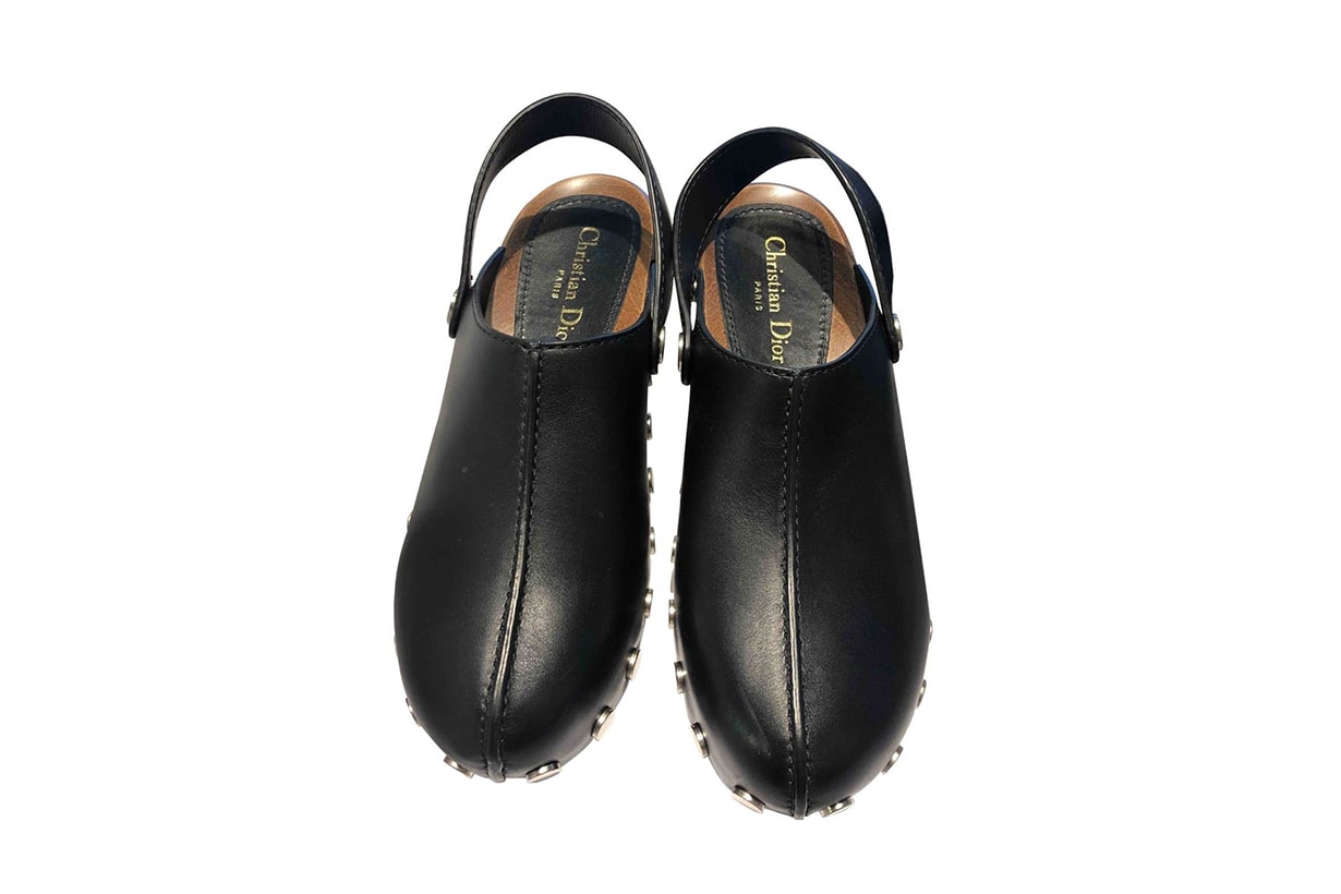 Diorquake Leather Clogs