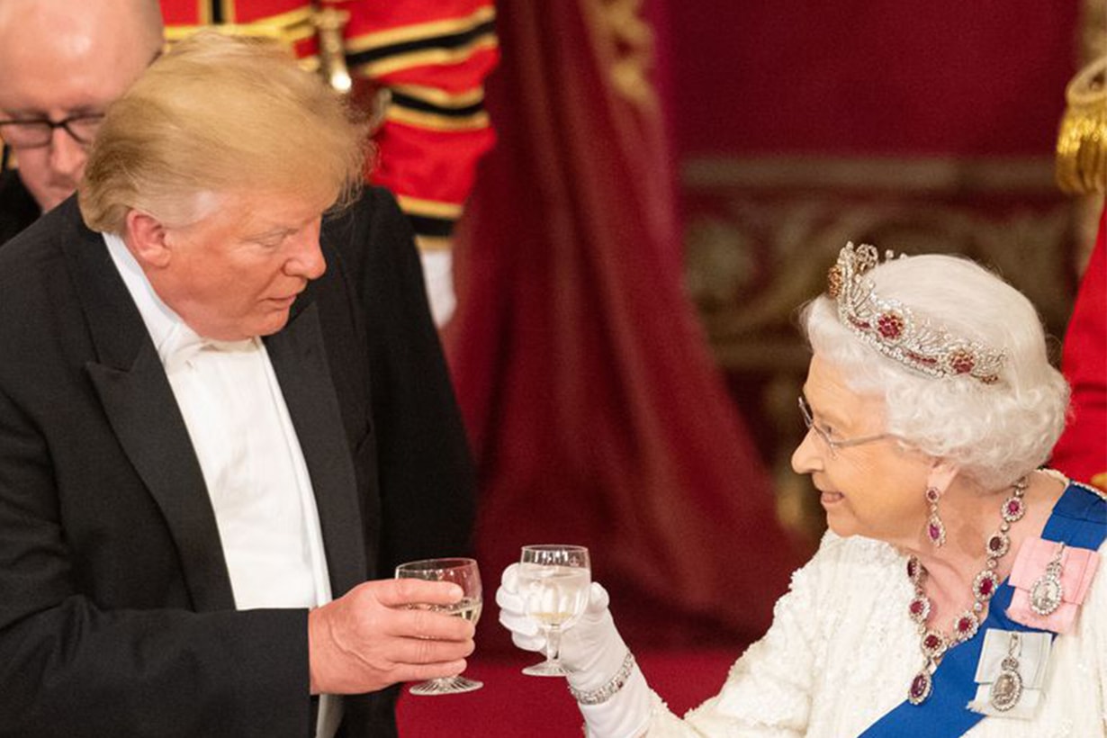 Donald Trump Queen British Royal