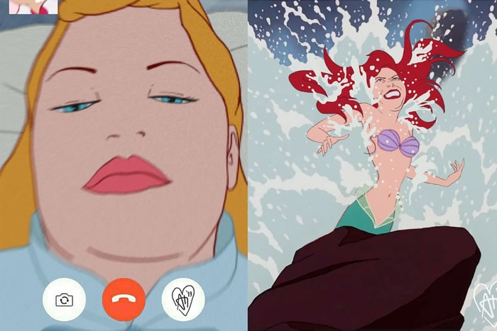 這個藝術家因為把 Disney 公主「凡人化」一炮而紅,超反差形象讓人哭笑不得!