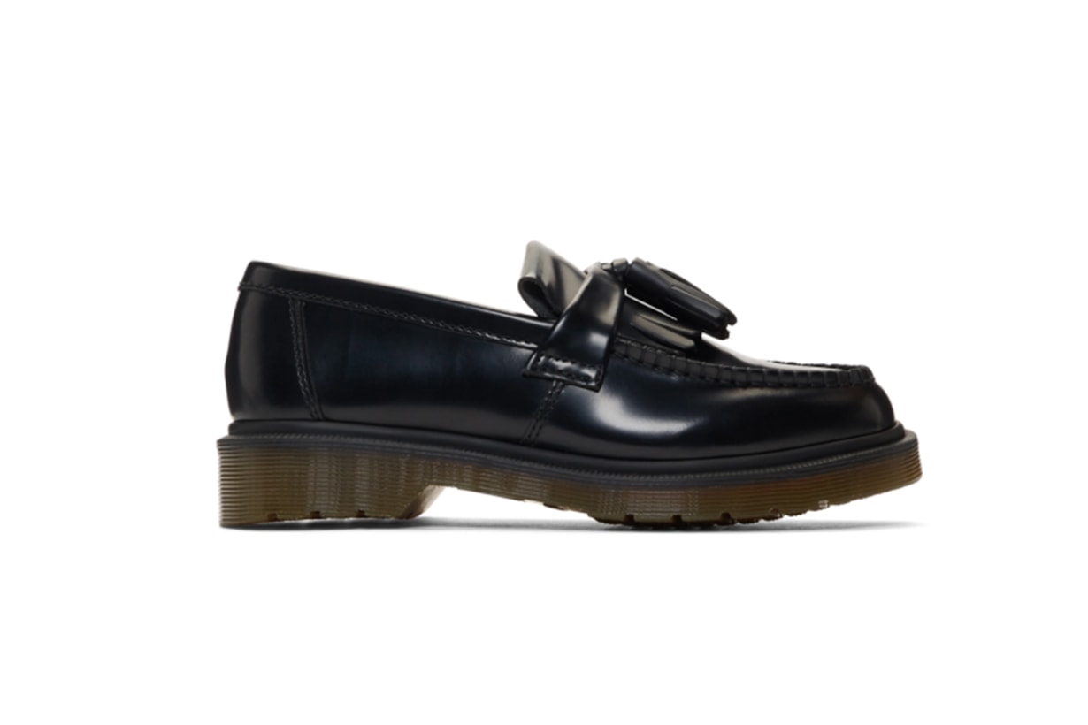 Dr. Martens Black Adrian Loafers
