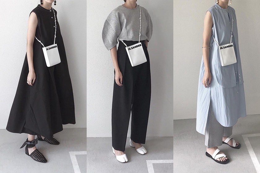 Japanese fashion blogger Tomo Minimalist daily outfit