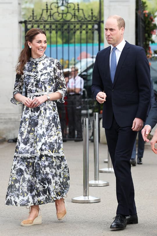 Kate Middleton shoes espadrilles style