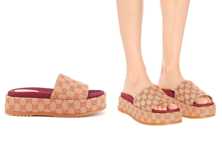 gucci platform sandals logo mania monogram 2019 summer