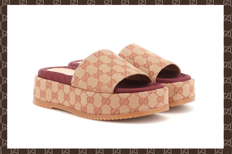 gucci platform sandals logo mania monogram 2019 summer