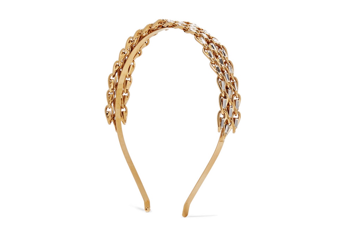 Rosantica Gold-Tone Crystal Headband