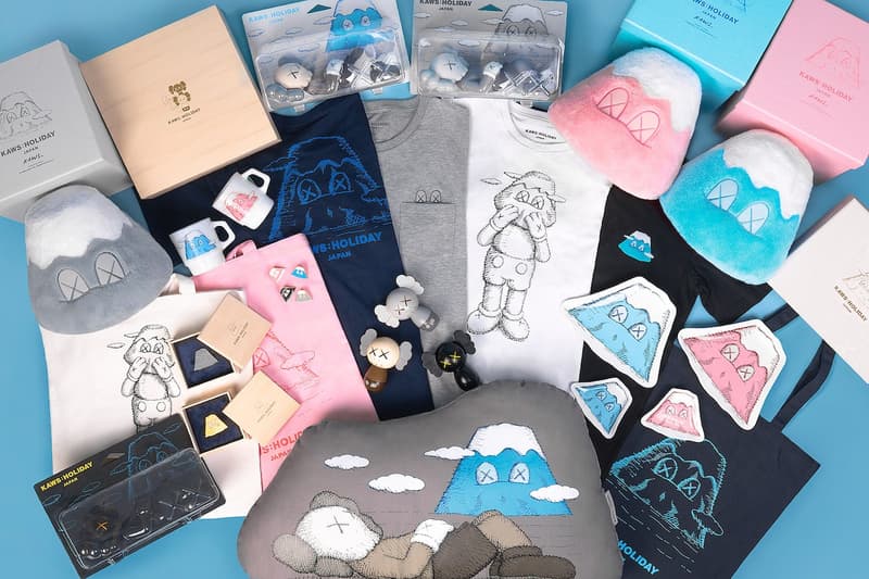 kaws holiday fourth stop mount fuji in Japan limited items