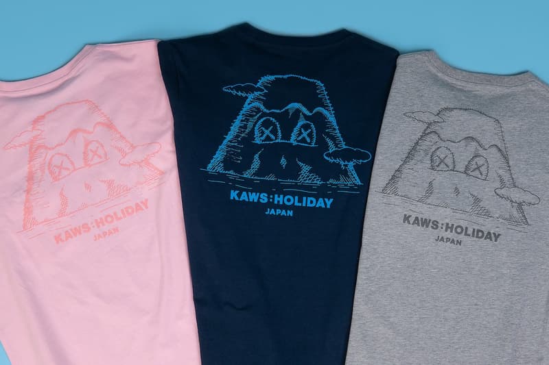 kaws holiday fourth stop mount fuji in Japan limited items