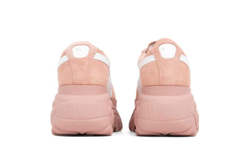 puma suede buffalo release new pink beige sneaker