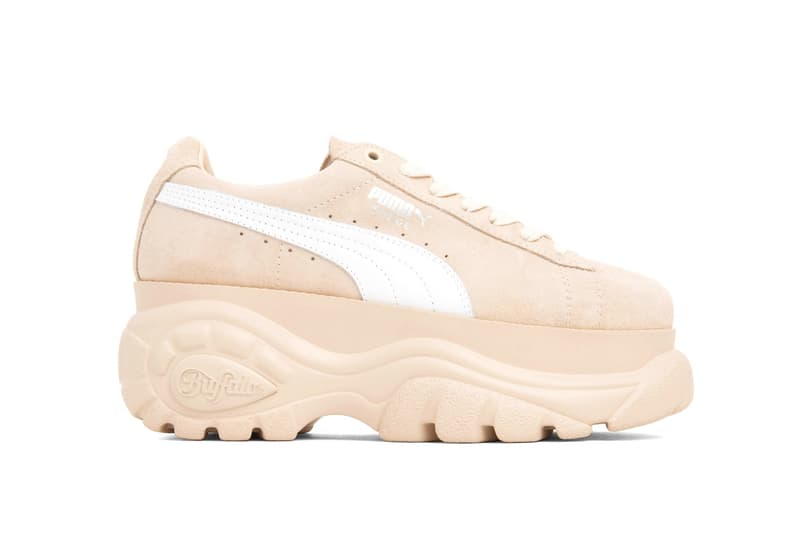 puma suede buffalo release new pink beige sneaker