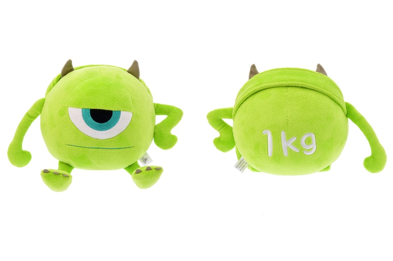 Japan Disneyland online store weight training Dumbbell tape measure Monster Co. Mike Chip and Dale Winnie the Pooh Woody Toy Story Keep Fit Fitness Tool
