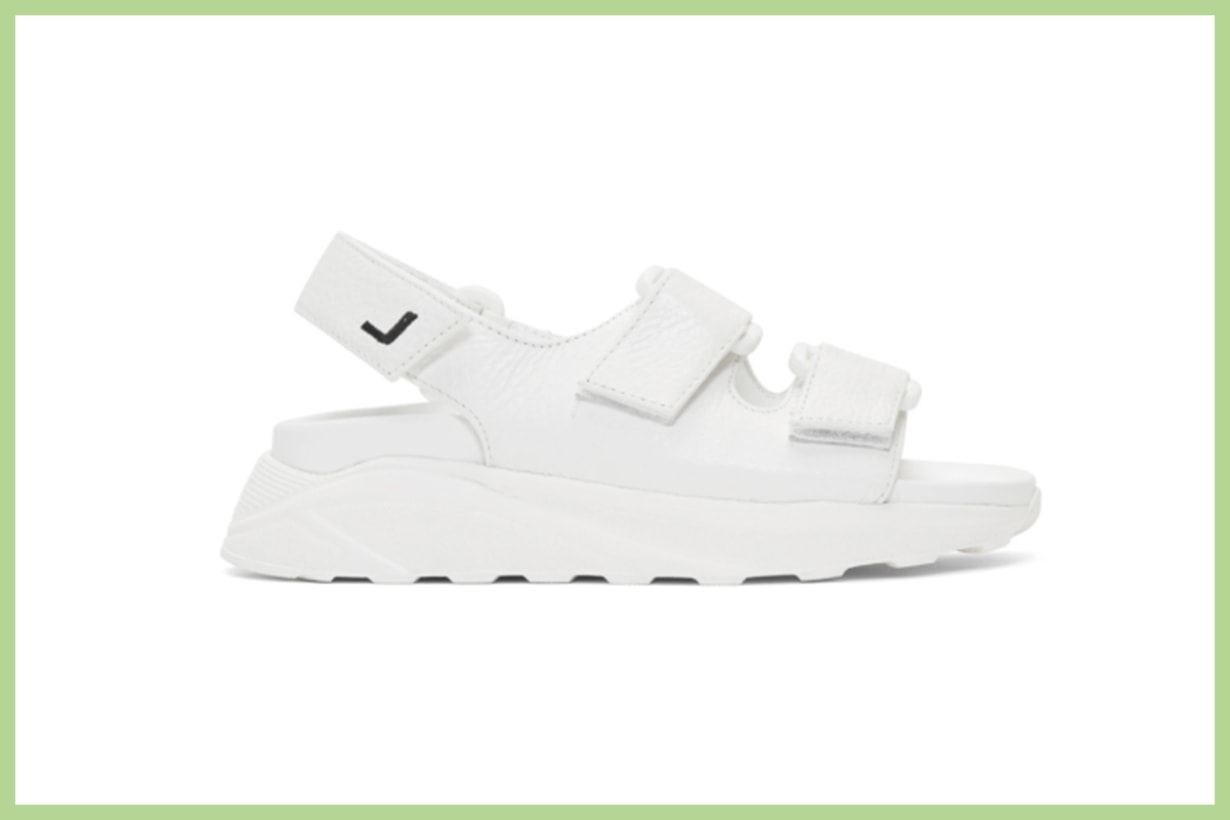 Joshua Sanders White Boing Sandals