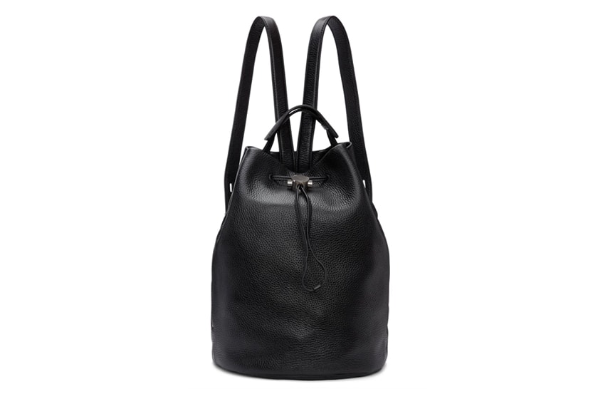 Kara Black Moon Drawcord Backpack