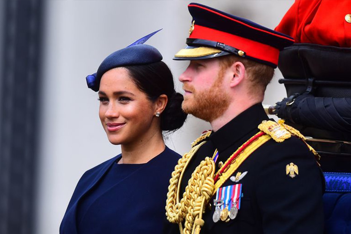 Meghan Markle Prince Harry Trooping the Colour