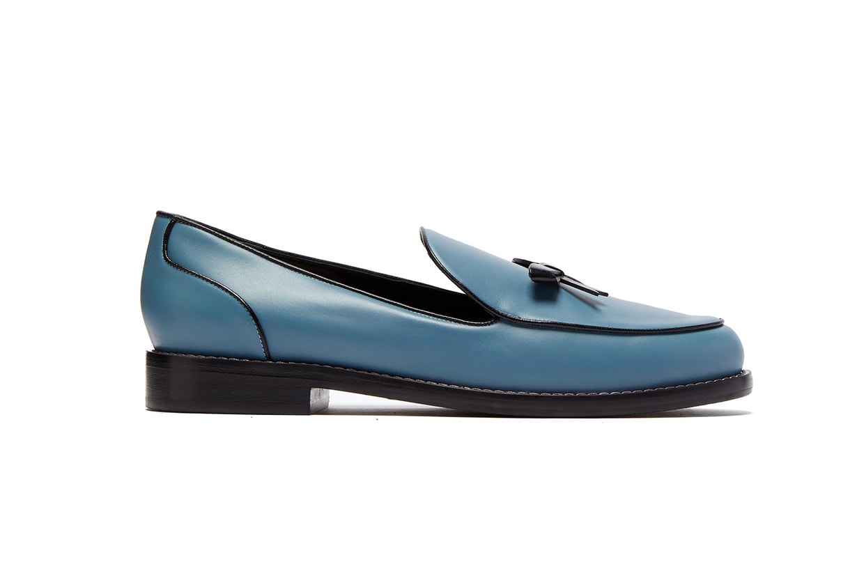 Keaton Bow Leather Loafers