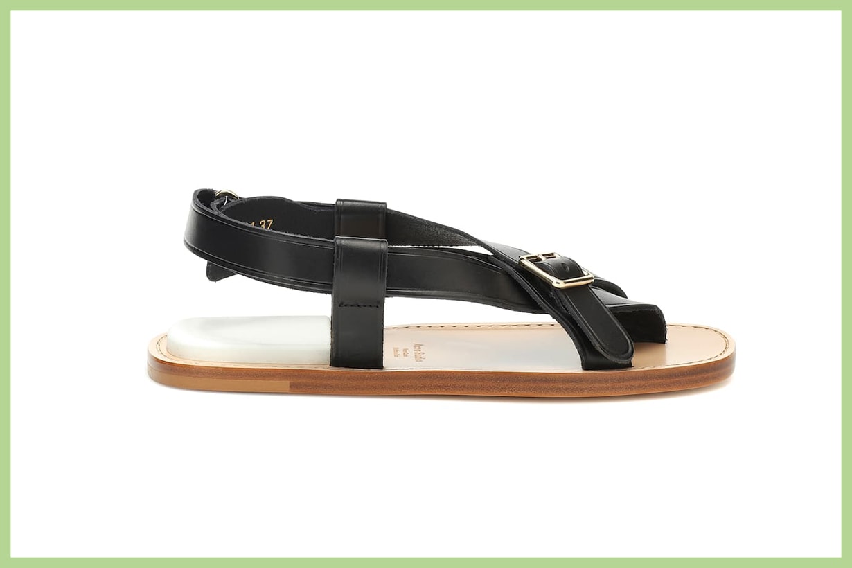 Acne Studios Leather Sandals