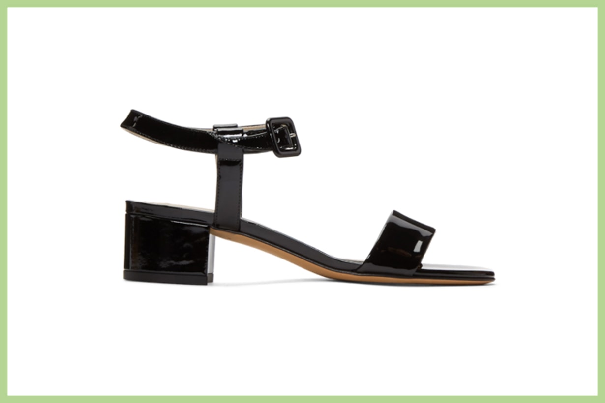 Maryam Nassir Zadeh Black Sophie Sandals