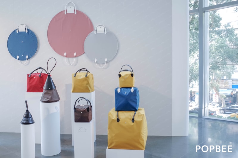 longchamp nendo katachi collection le pilage handbag