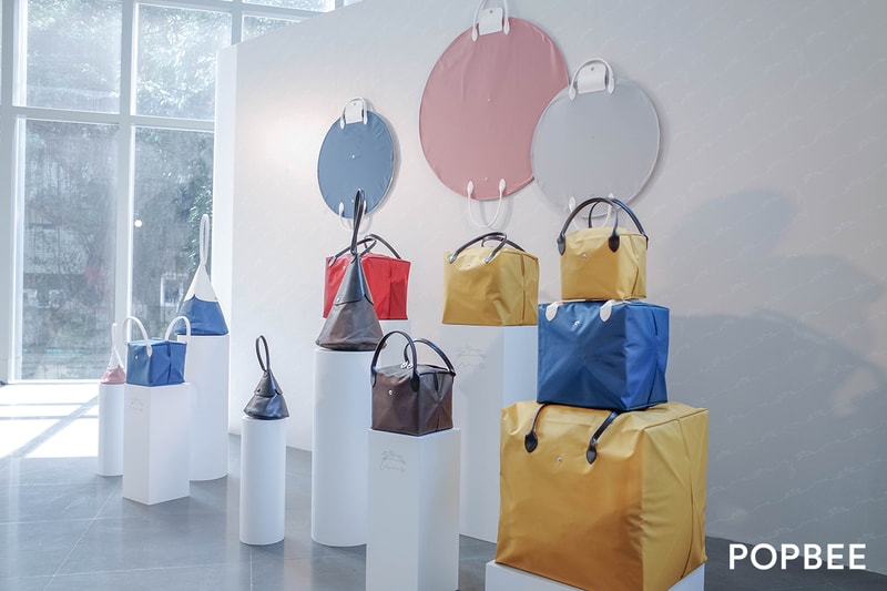 longchamp nendo katachi collection le pilage handbag