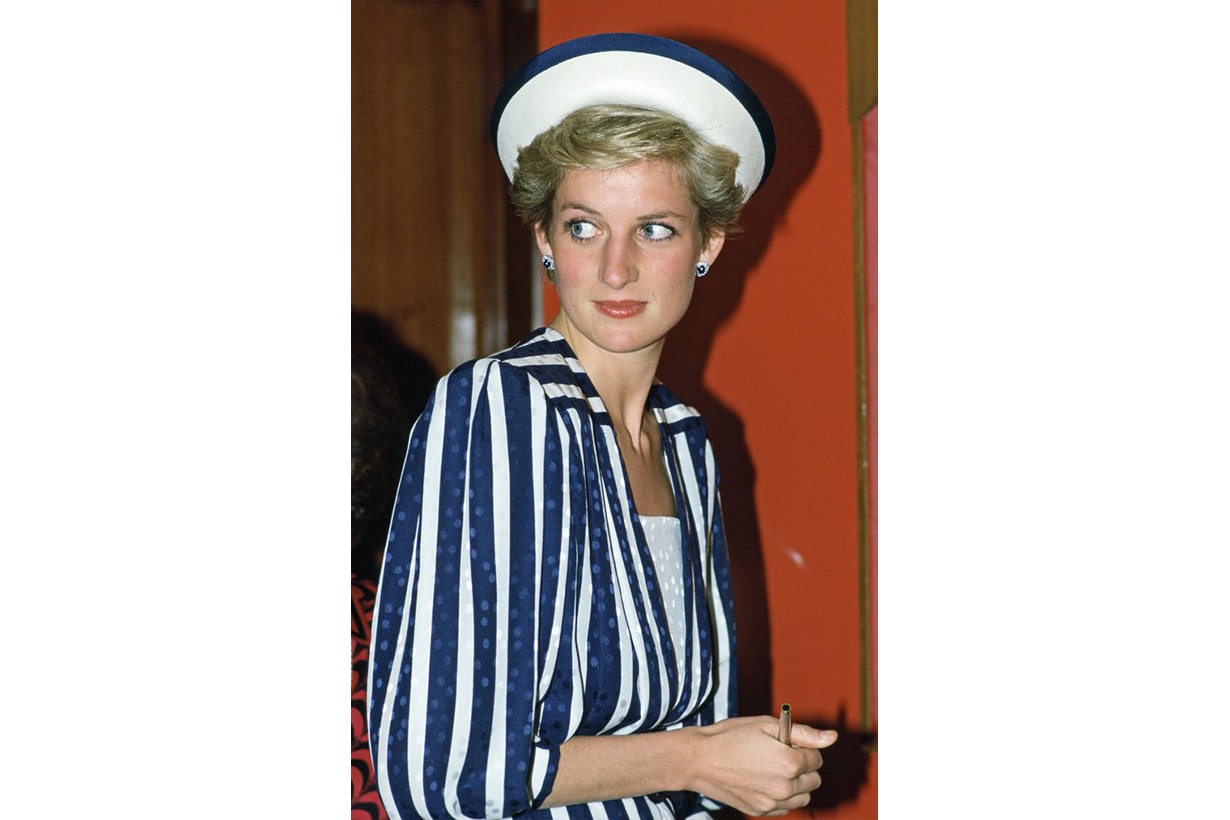 David and Elizabeth Emanuel Dress Bahrain Visit Princess Diana with Prince Charles in 1986