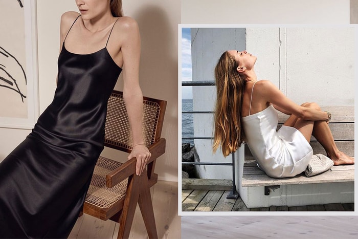 倫敦新出爐小眾品牌,推出極簡 slip dress 讓很多潮人也在搶:「美得剛好。」