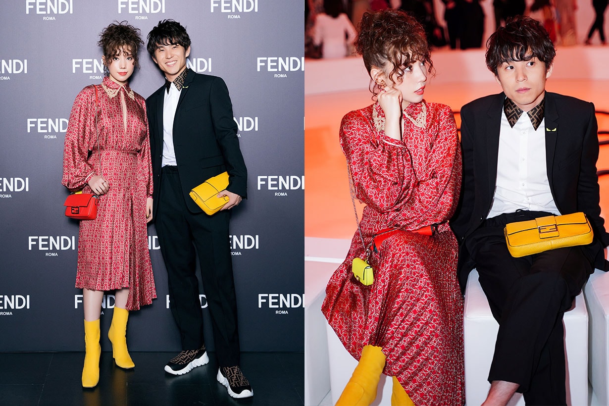 gong li fendi shanghai fashion show 2019 