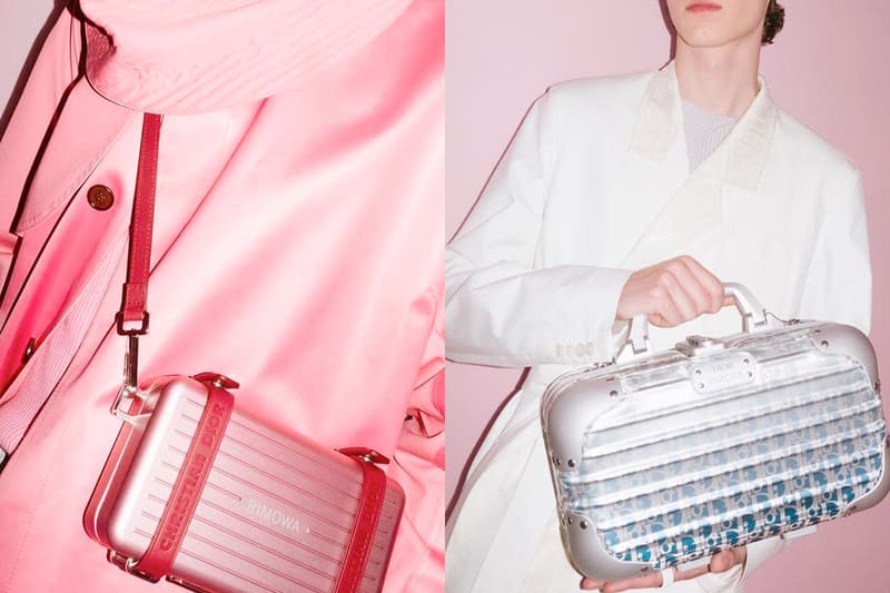 rimowa dior men kim jones yoon case handbags men fashion week