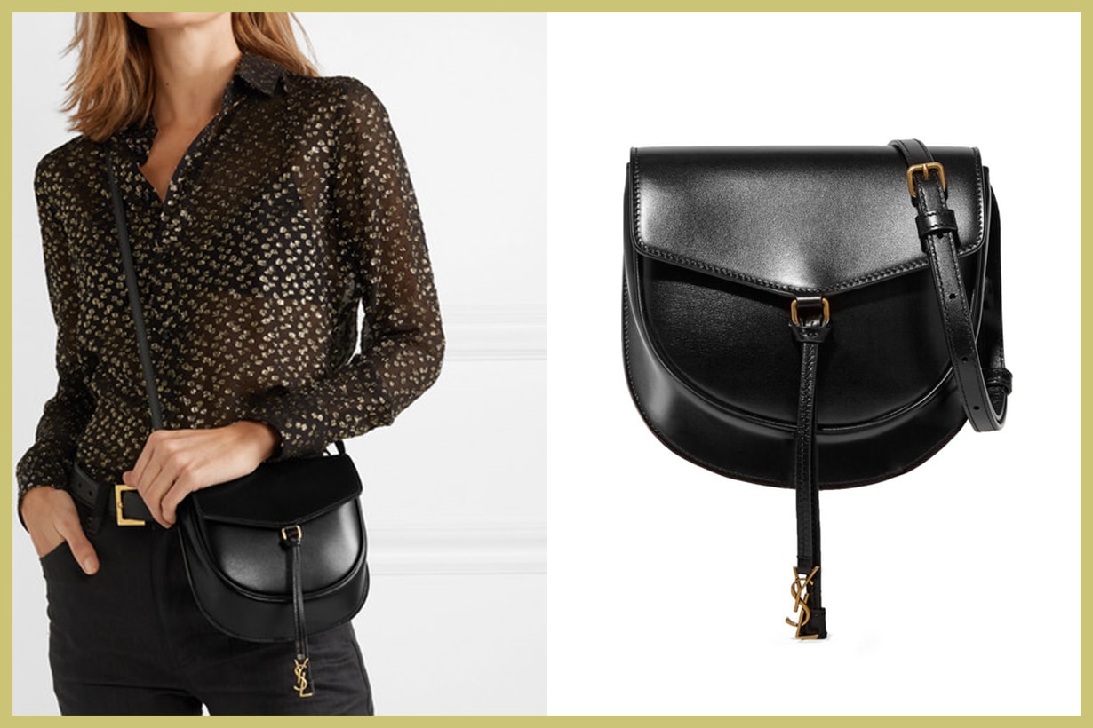 SAINT LAURENT Datcha Leather Shoulder Bag