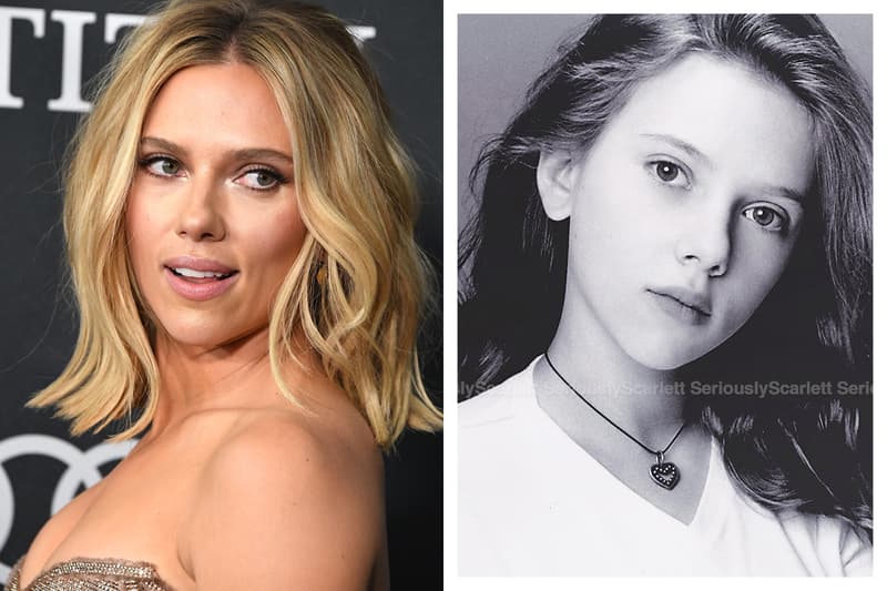 scarlett johansson kids photo throwback young 11 years