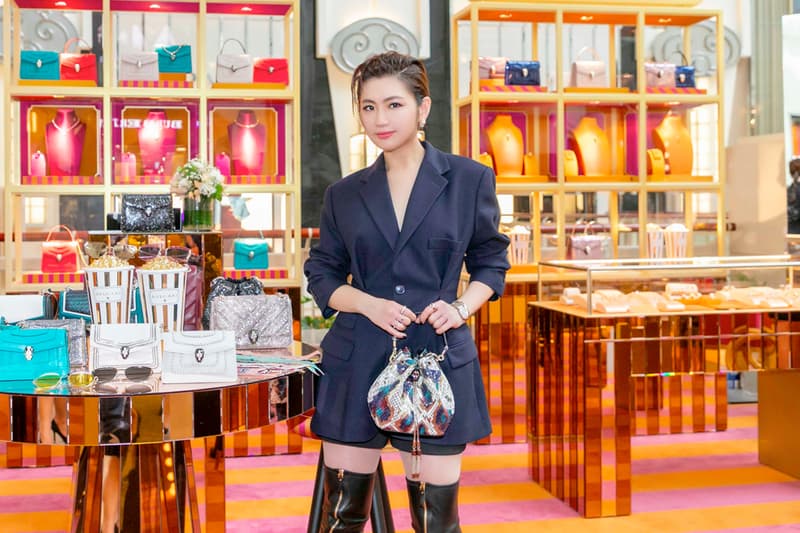 selina bvlgari aw19 handbags popcorn taipei 101 interview