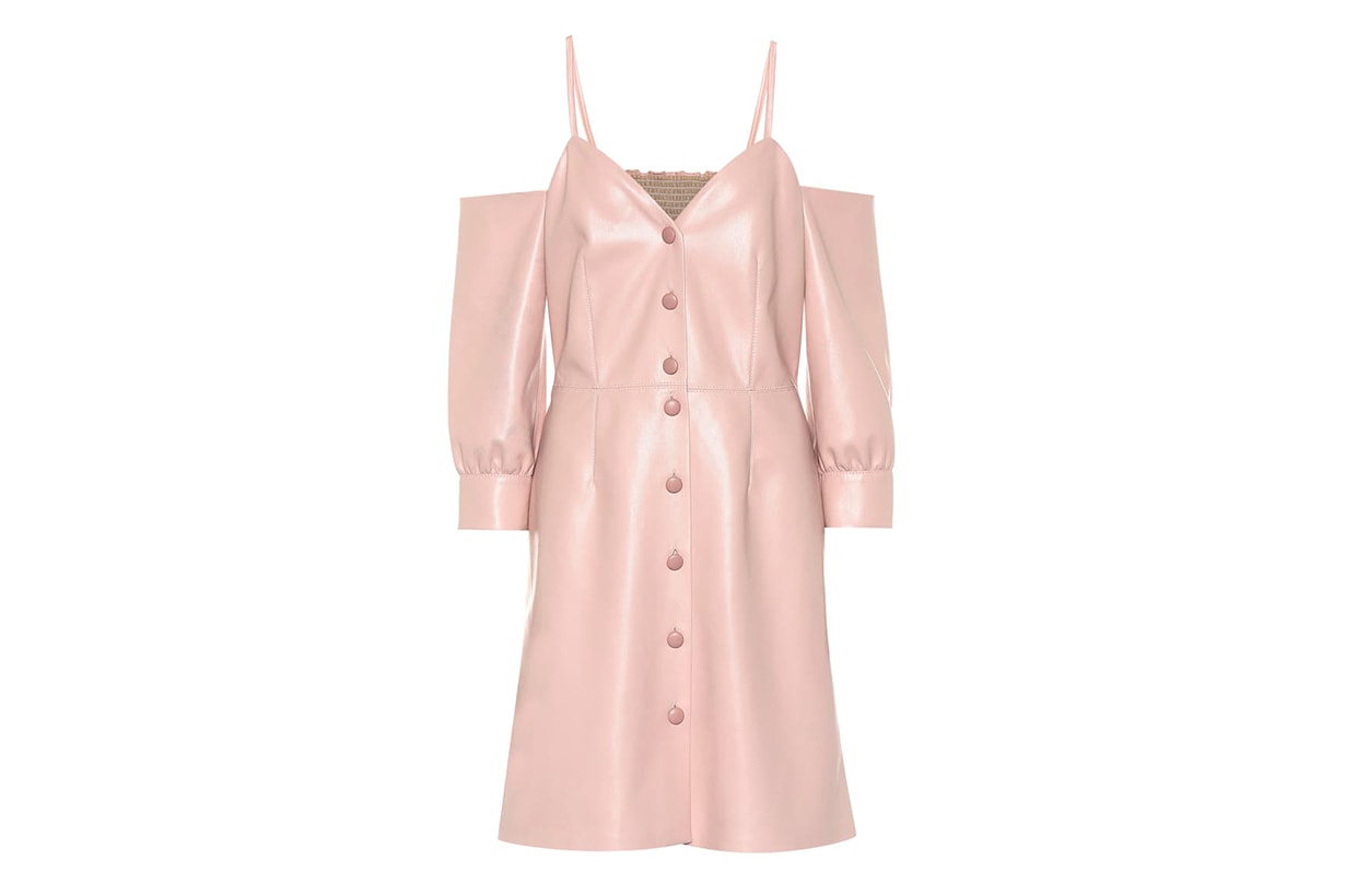 Nanushka Shreya Faux Leather Dress
