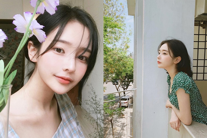 Korean pretty girls instagram influencer Son Hwa Min 1 million followers
