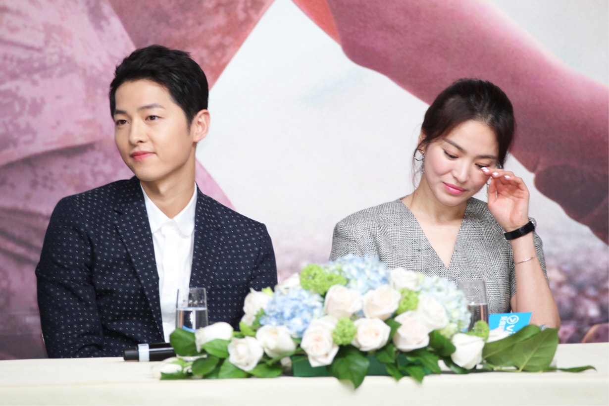 Song Joong Ki Song Hye Kyo divorce related rumours living apart Hyena Park Bo Gum k pop korean idols celebrities actors actresses