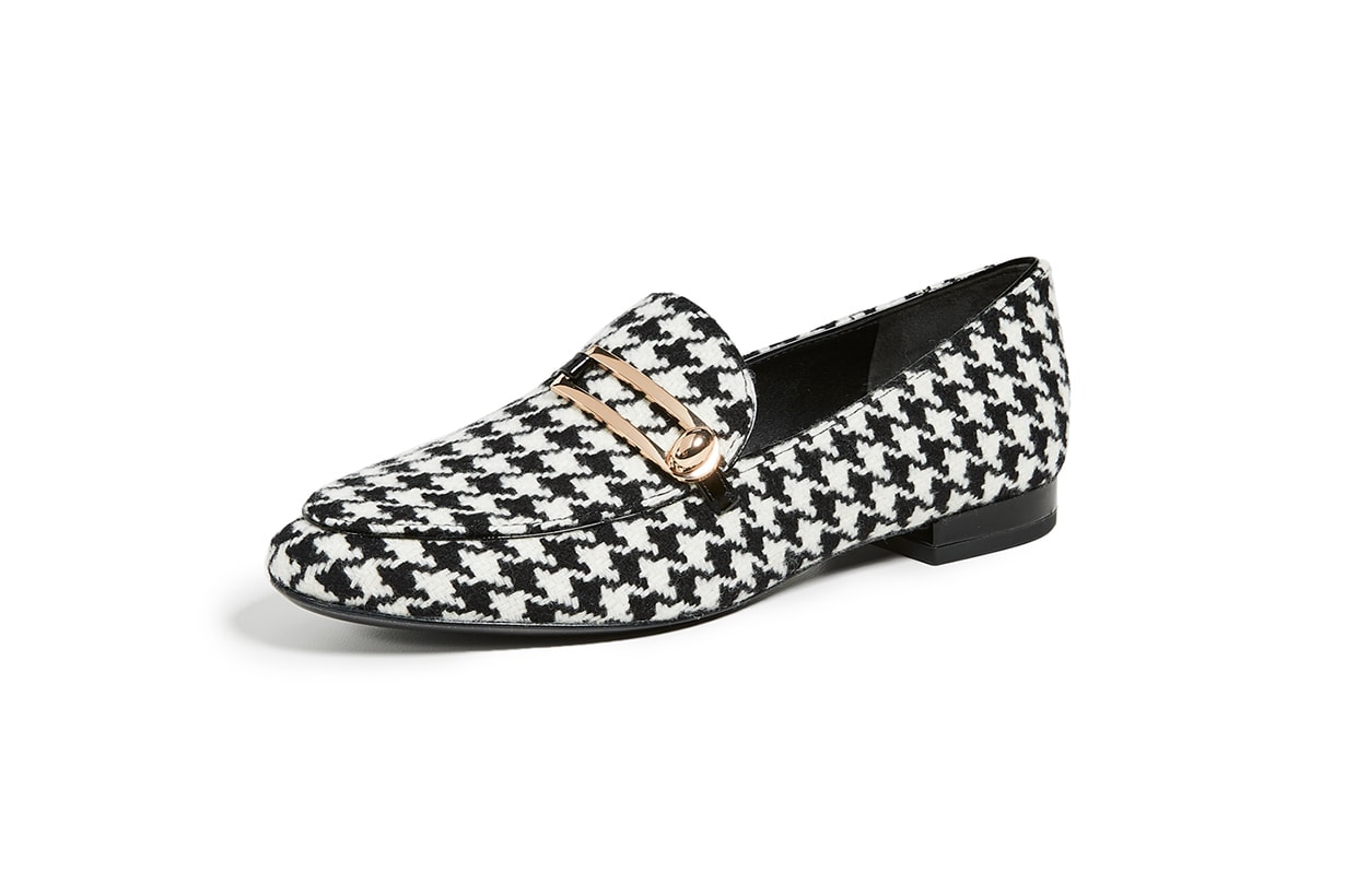 Stella Luna Classic Houndstooth Loafers