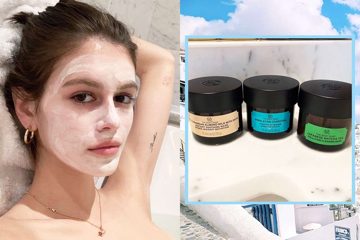 The Body Shop Himalayan Charcoal Purifying Glow Mask pimples acne blackheads purifying skincare trend