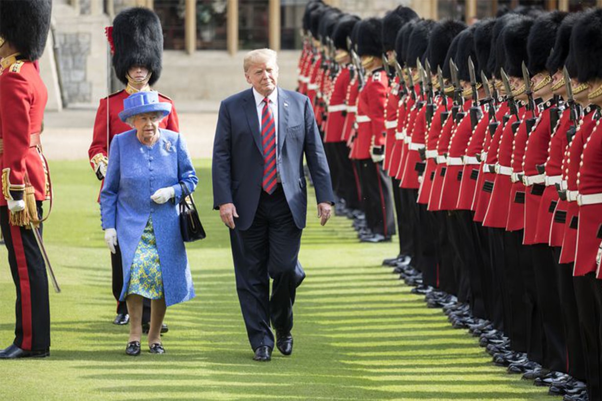 Queen Elizabeth II Donald Trump