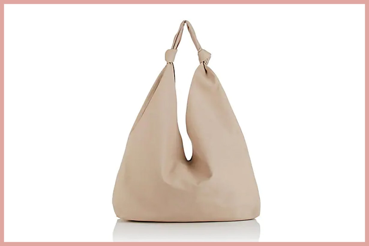 THE ROW Bindle Double-Knot Leather Shoulder Bag