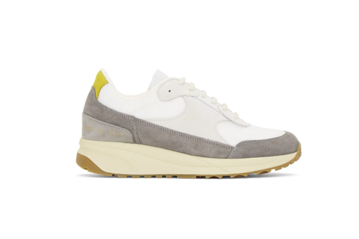 Woman by Common Projects Grey New Track Sneakers