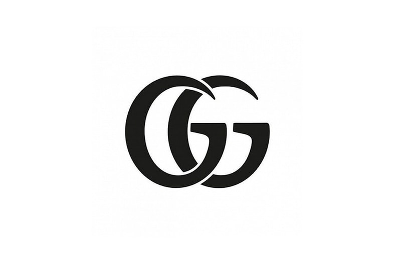 Gucci new logo design on Twitter