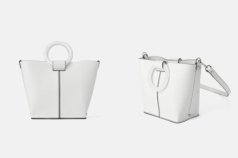 ZARA MINI TOTE BAG WITH METHACRYLATE HANDLE