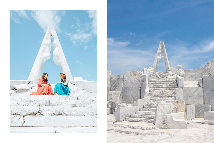 通往天空的夢幻階梯：這座大理石秘境成為日本女生 Instagram 熱門景點！