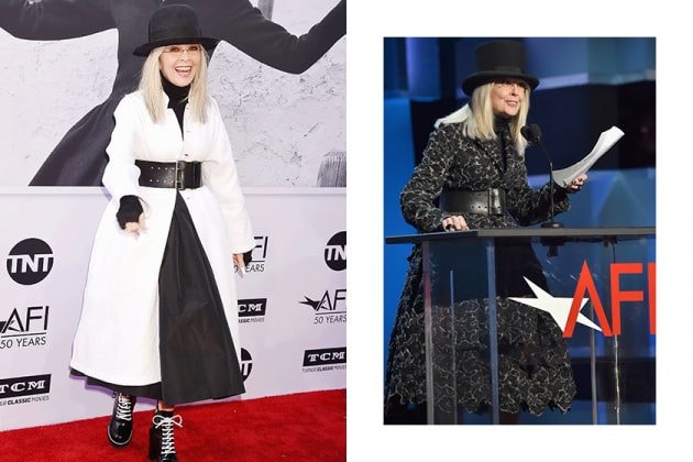 Diane Keaton 73 years old Boyish Style Icon