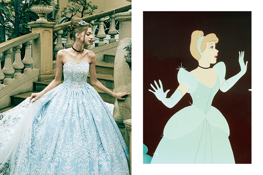 Kuraudia Disney Princess Wedding Dress