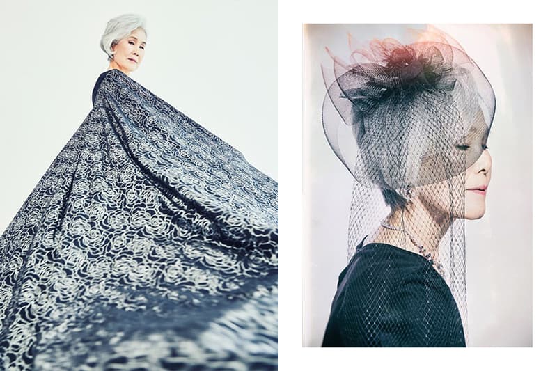 77 years old Korean Fashion model Choi Soon-hwa