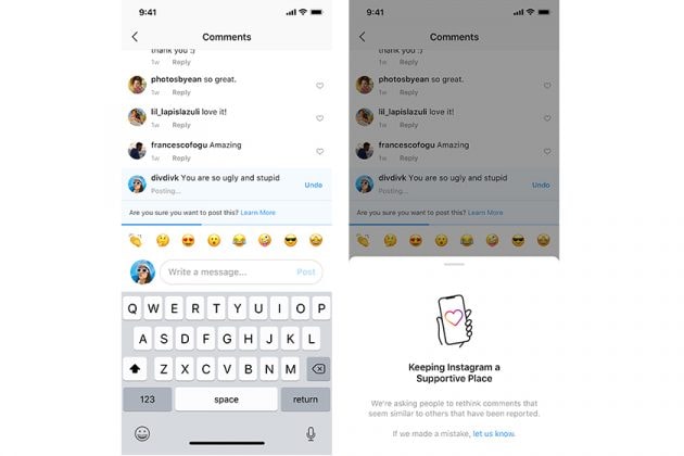 Instagram Fight Against Online Bullying New Step