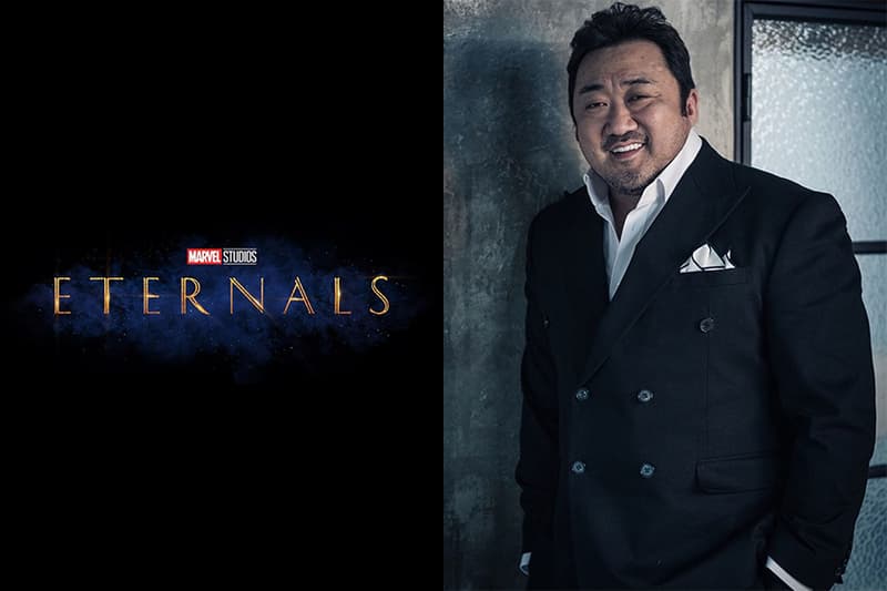 Angelina Jolie Ma Dong Seok The Eternals Marvel New MCU