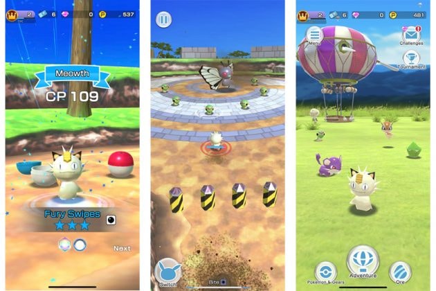 New Pokémon Rumble Rush iOS Android Game